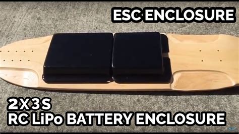 diy battery enclosure electric skateboard|diy electric skateboard enclosure.